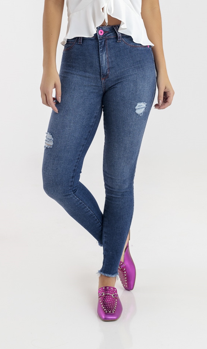 Calça Jeans Skinny Feminina - Compre agora